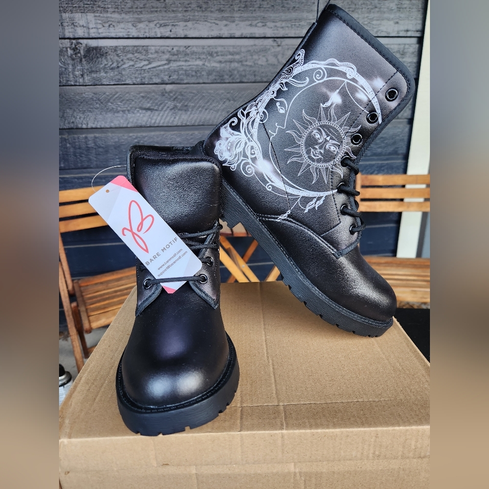 Sun and Moon Celestial Boots